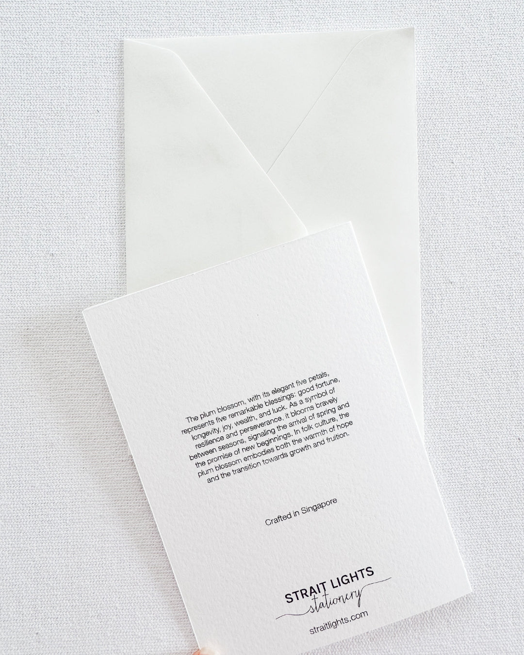 Plum Blossom Greeting Card