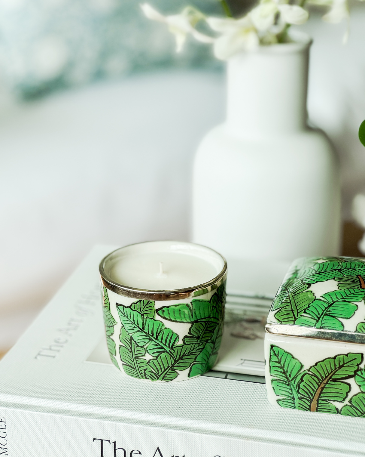 Havana Palm Trinket Box