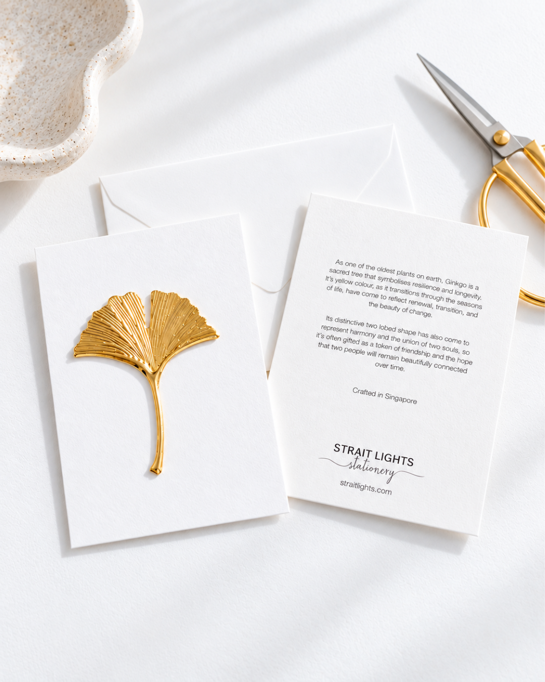 Ginko Greeting Card