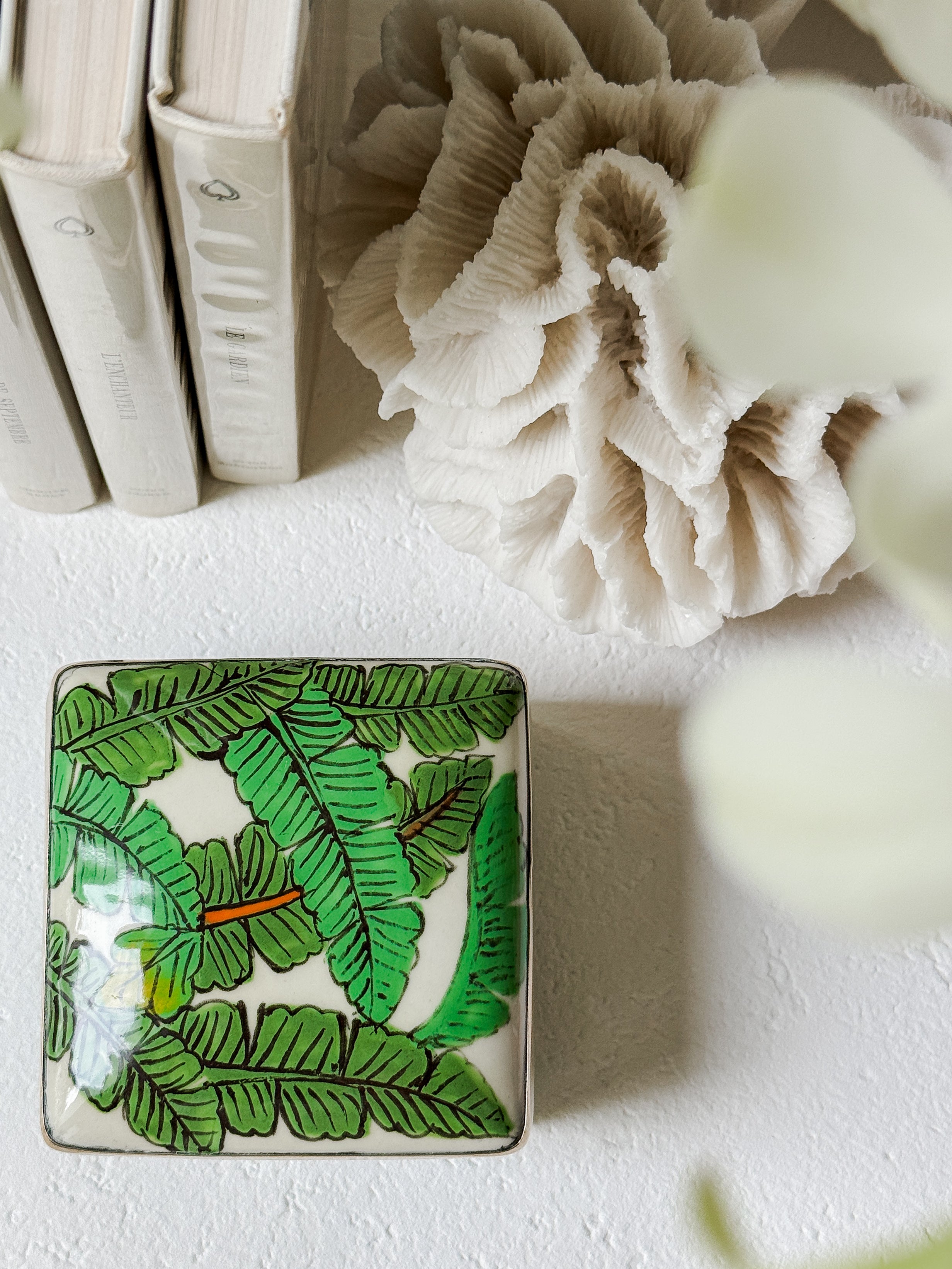 Havana Palm Trinket Box