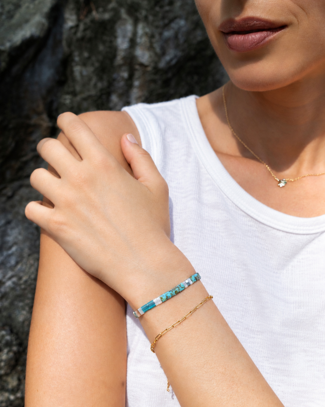 Strait Lights x Mandai Rote Snake-necked Turtle Bracelet