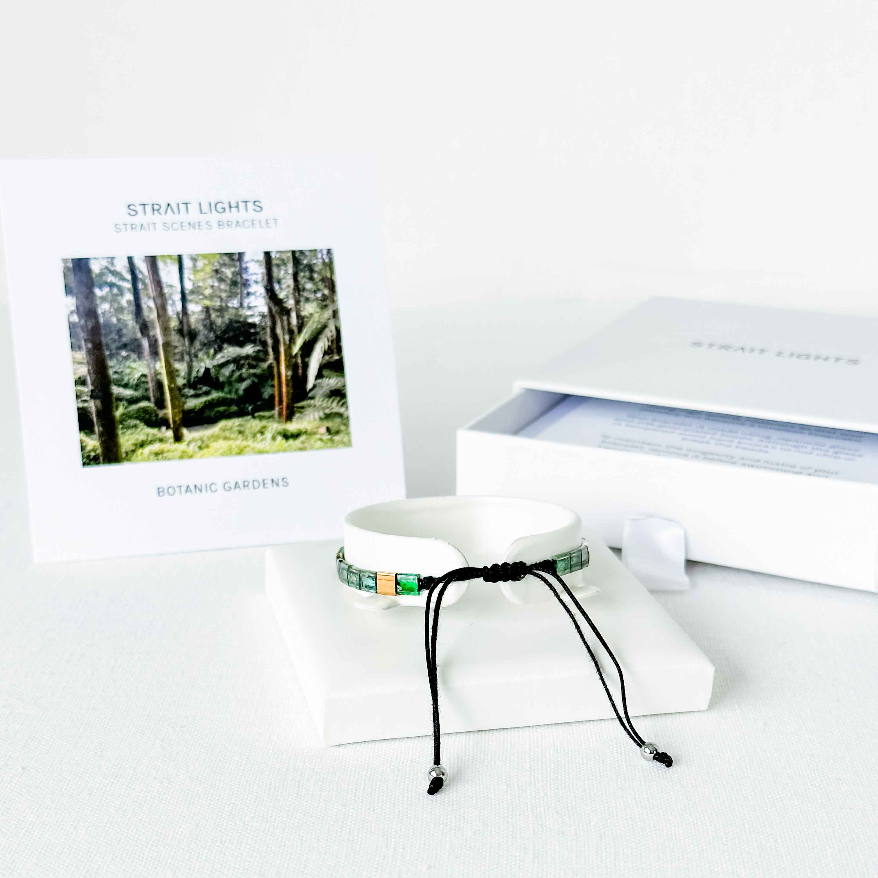 Corded Botanic Gardens Bracelet