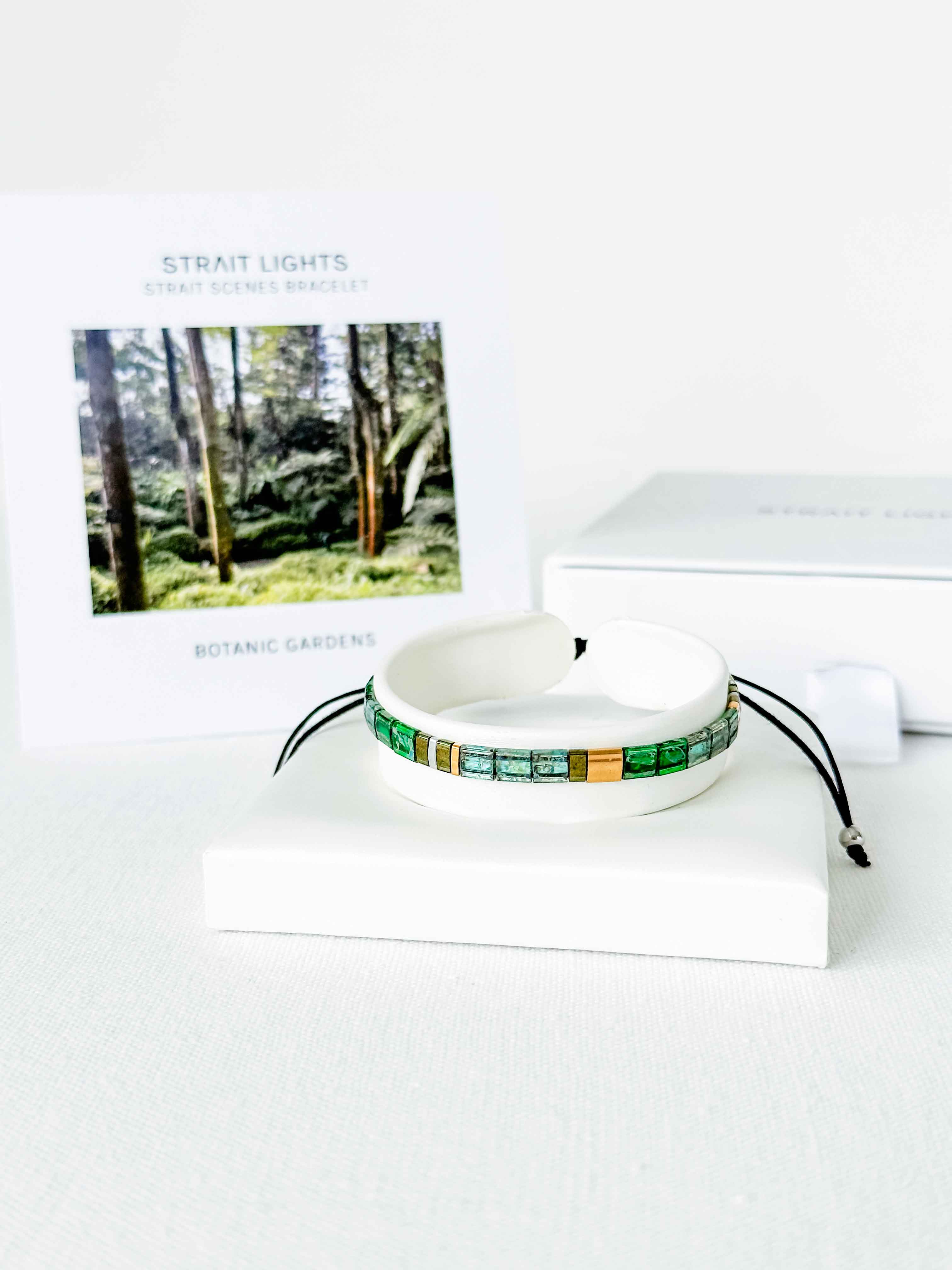 Corded Botanic Gardens Bracelet