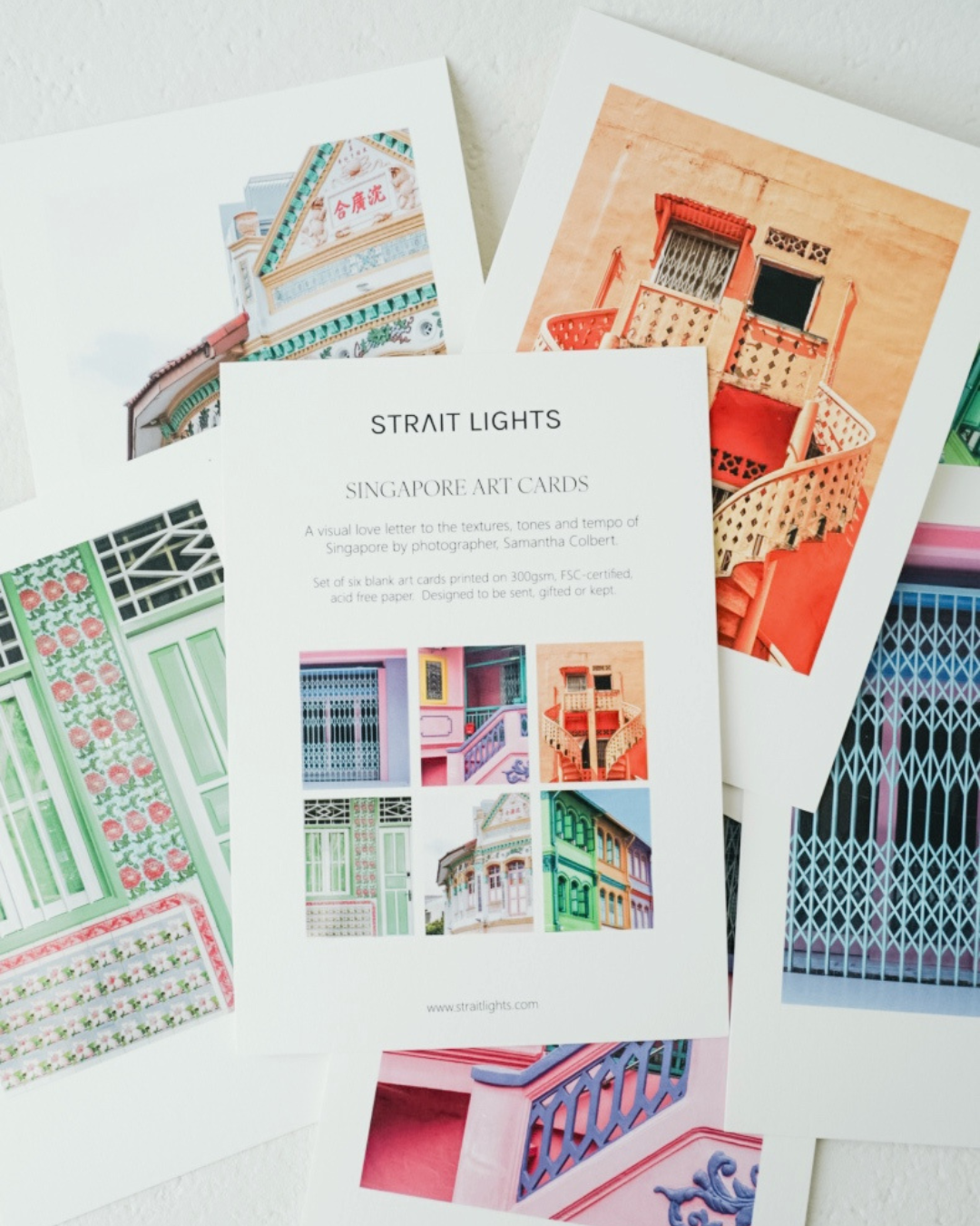 Singapore Art Cards - Set of 6 - The Brights