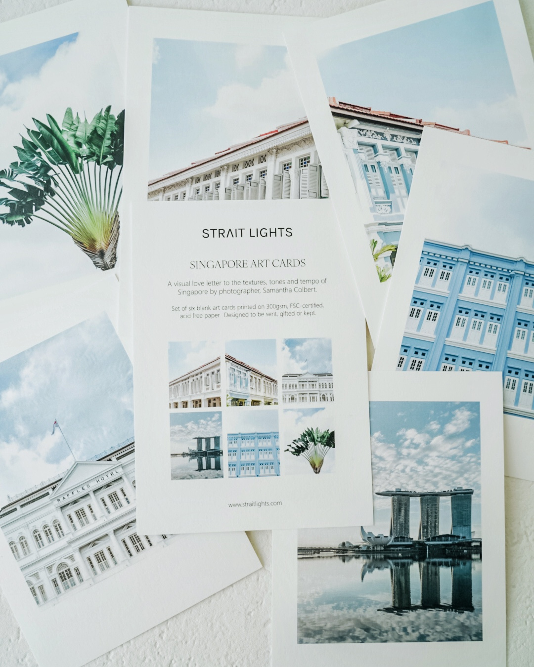 Singapore Art Cards - Set of 6 - The Neutrals