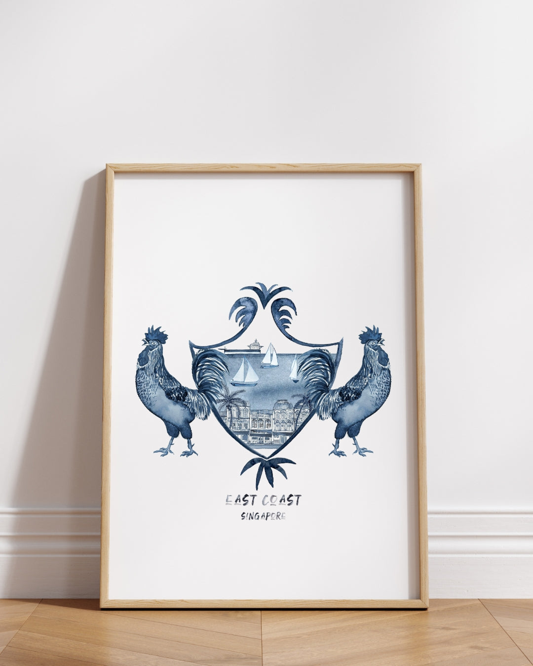 Fleur Kakasi East Coast Art Print