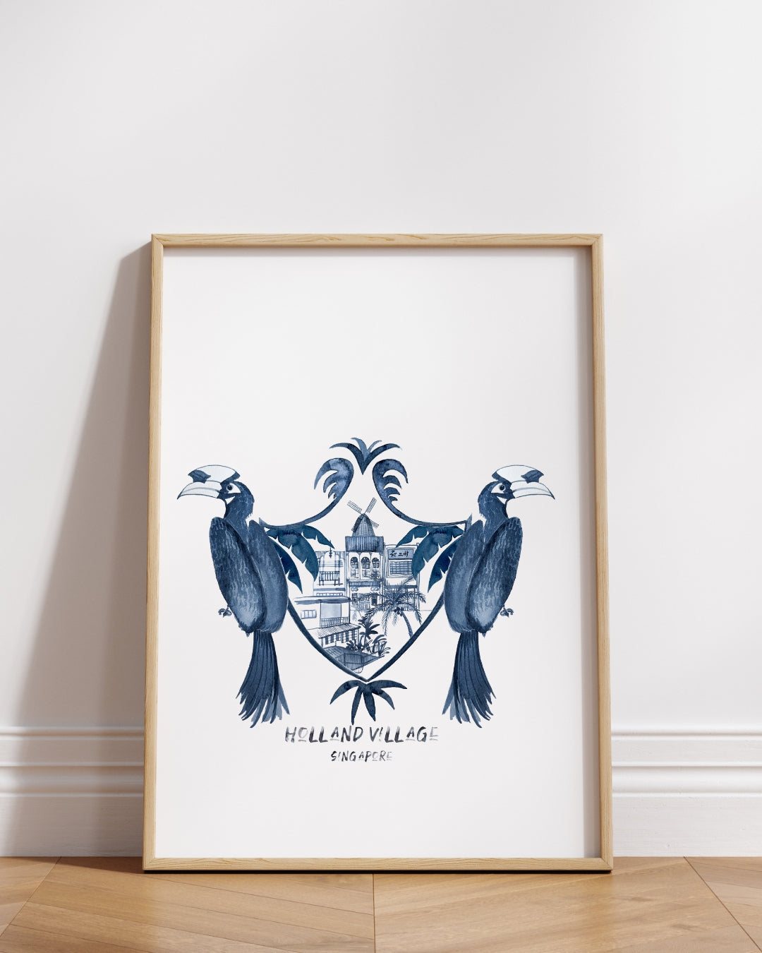 Fleur Kakasi Holland Village Art Print