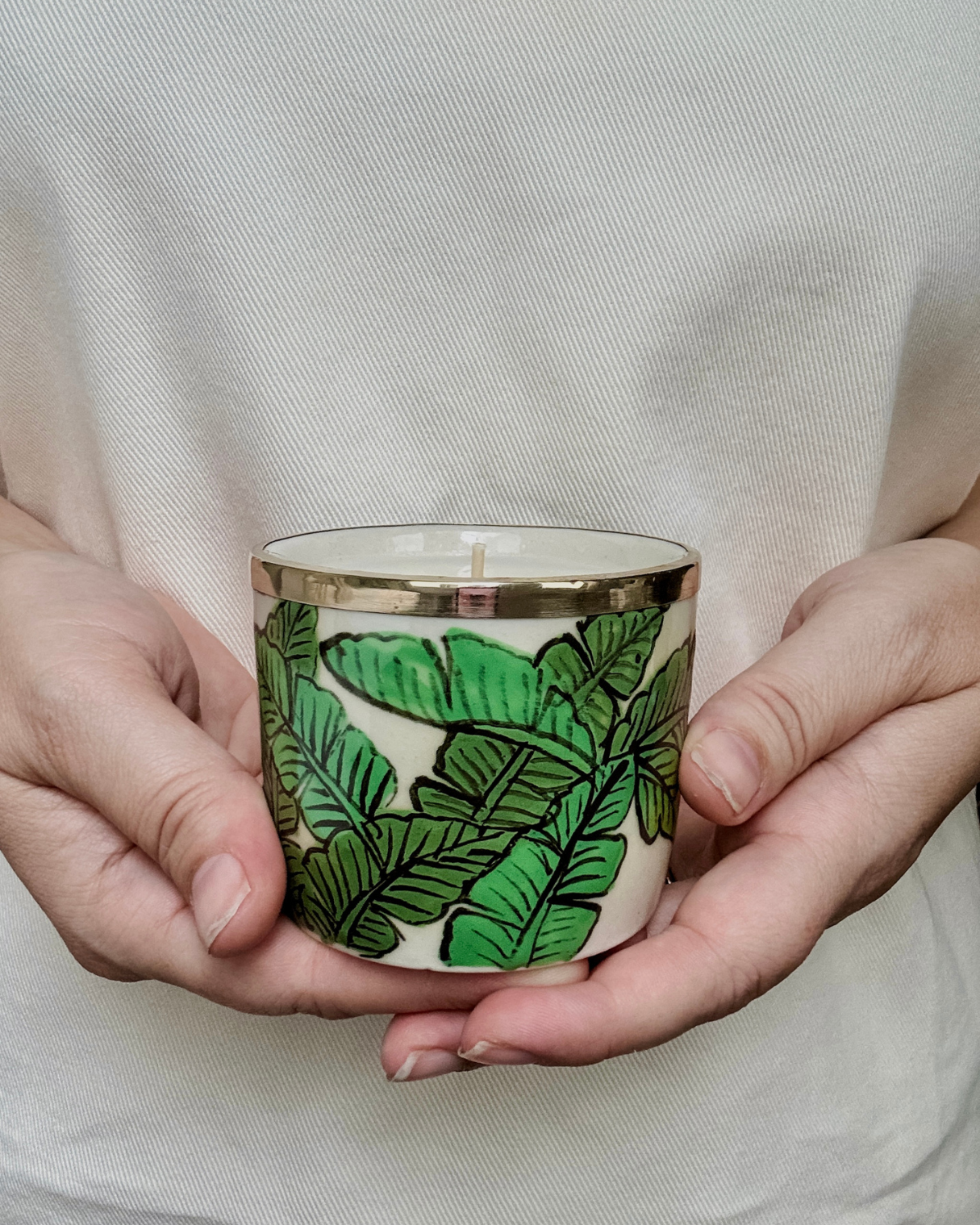 Havana Palm Strait Lights x Bowerbird Christmas Candle