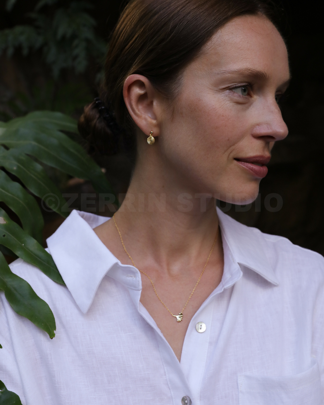 The Ginkgo Necklace