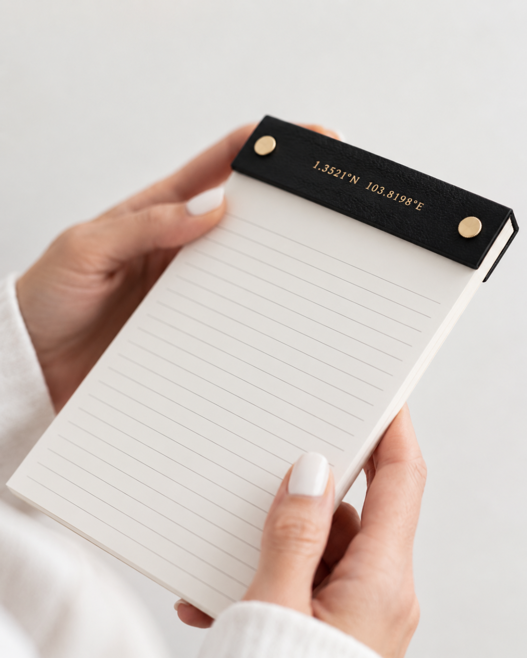 Coordinates Notepad - Singapore