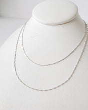 Load image into Gallery viewer, Sterling Silver Singapore Chain
