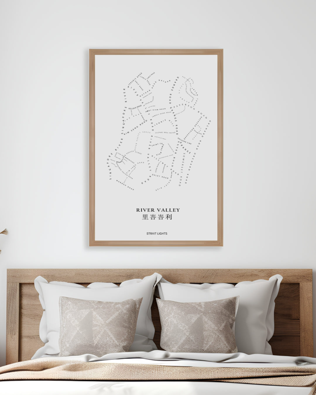 River Valley Neighbourhood Art Print