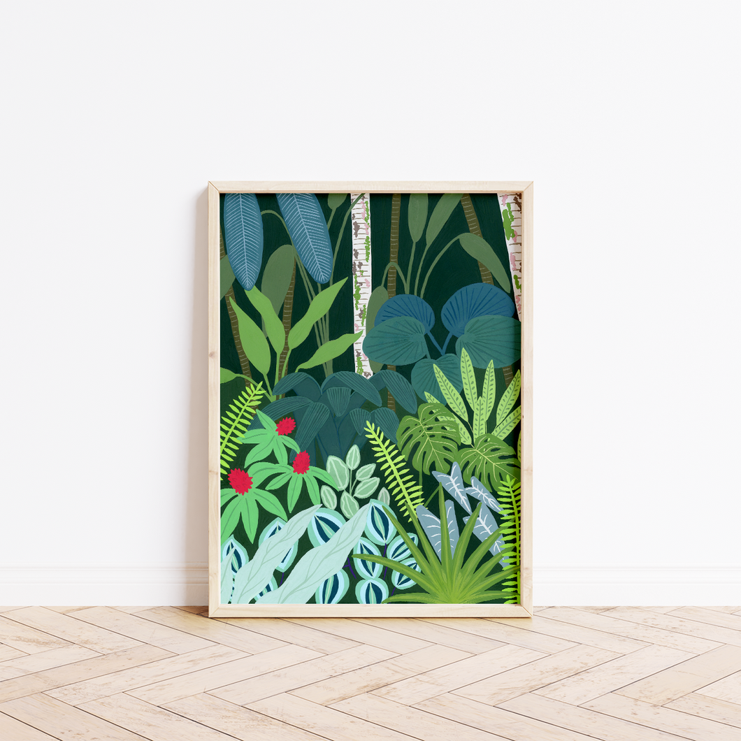 Botanical Garden Singapore Art Print