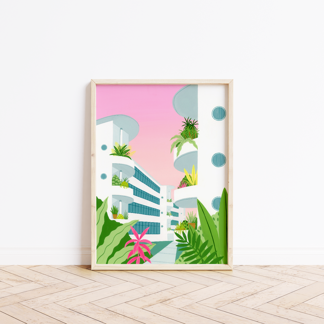 Tiong Bahru Singapore art print