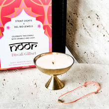 Load image into Gallery viewer, Noor Diwali Gift Set | Strait Lights x Del Rio Jewels Collab
